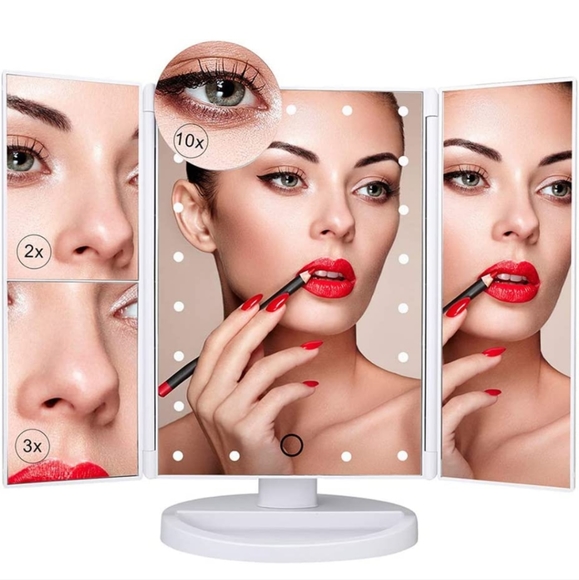 LED lighted makeup mirror -NIB - Picture 7 of 9